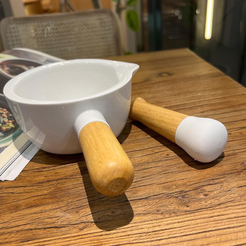 可開發票 搗碎罐搗藥陶瓷石臼研鉢研磨器壓蒜泥辣椒傢用 搗藥器 搗碎器 搗藥器 研磨器 搗碎器 研磨鉢 杵臼 搗缽 | 蝦皮購物