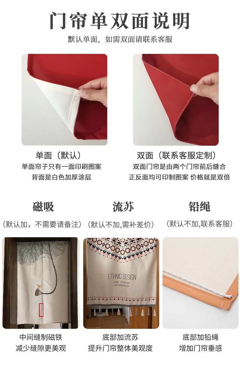 【客製門簾】日式門簾 短門簾原創日式傢居可愛佈簾門簾窗簾裝飾掛簾臥室廚房隔斷簾櫃簾貓魔鬼氈穿桿式 | 蝦皮購物