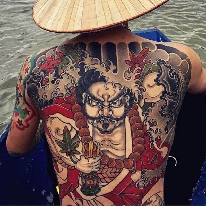 滿背紋身 防水紋身貼 半永久刺青 半永久紋身 刺青大背 刺青紋身貼 刺青貼紙 背部紋身貼 美式紋身貼 背部刺青 | 蝦皮購物