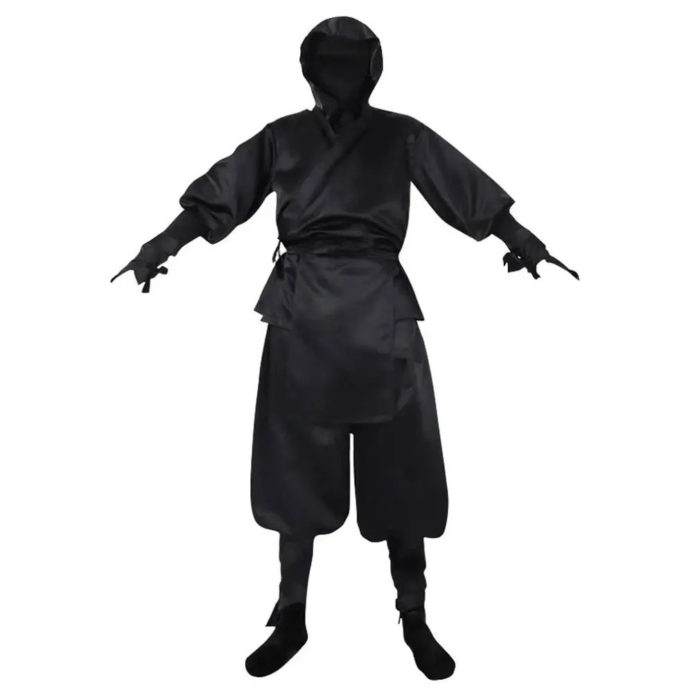 【免運】日本黑忍者cos服 萬聖節演出服 男士闇黑刺客夜行衣武士服 cosplay 角色扮演 萬聖節cos服 | 蝦皮購物