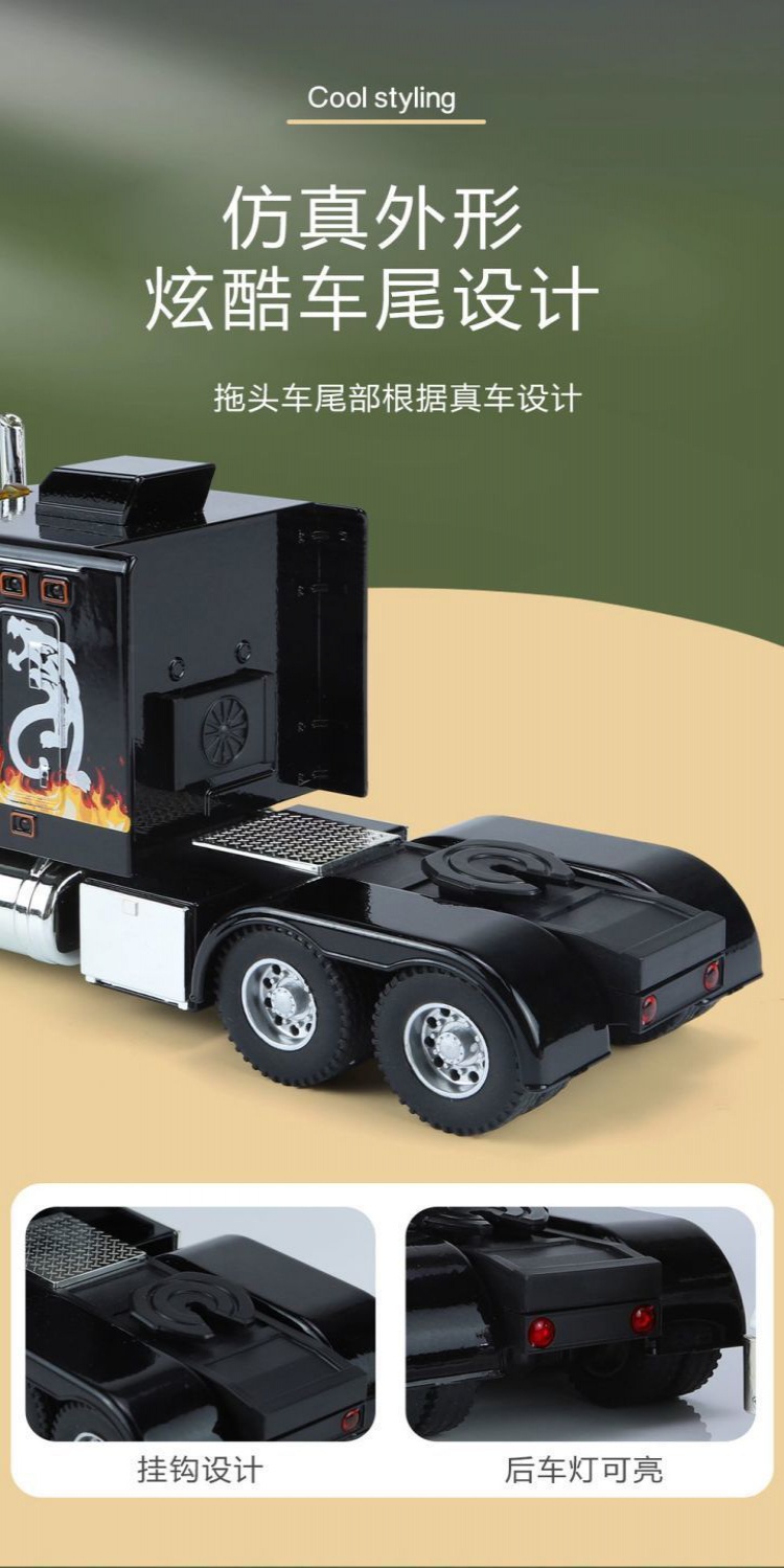 卡車玩具 模型車 汽車模型 玩具車 閤金車 兒童玩具 車模 閤金汽車模型 聲光玩具車 迴力車大號美式大卡車模型兒童玩具車 蝦皮購物 