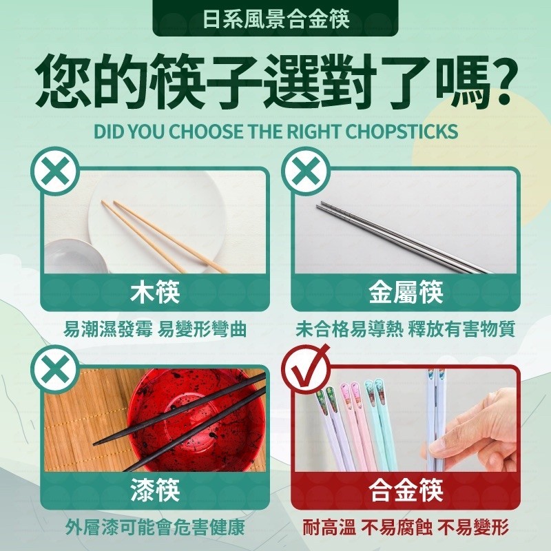 耐熱合金筷 日式合金筷 防滑筷子 尖頭筷子 五色合金筷 彩色家庭筷 環保筷 公筷母匙 耐熱餐具 烘碗機餐具 分食筷 | 蝦皮購物