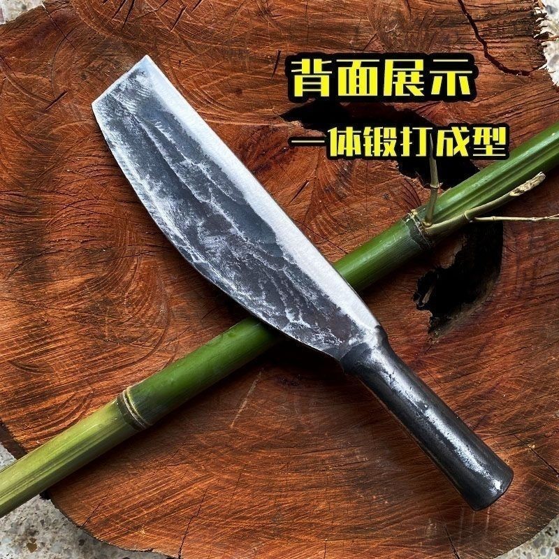 公司貨 手工鍛打 篾刀 老式篾匠 劈柴砍樹破竹神器 開片萬能 破竹子 竹匠用柴刀 農用一體刀 砍柴刀 砍樹柴刀 鎌刀 | 蝦皮購物
