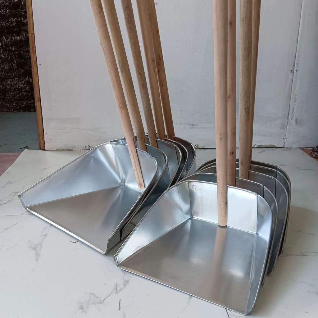 家用清潔鐵 不鏽鋼垃圾鏟子 加厚單個簸箕 家用加大小號特厚 鐵撮箕畚鬥掃把套裝 垃圾剷大號 畚鬥鐵扒鬥環衛專用 | 蝦皮購物