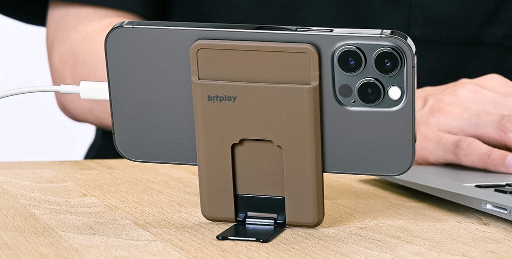 Bitplay Magnetic Wallet Stand 磁吸卡套支架 附贈增幅感應片 | 蝦皮購物