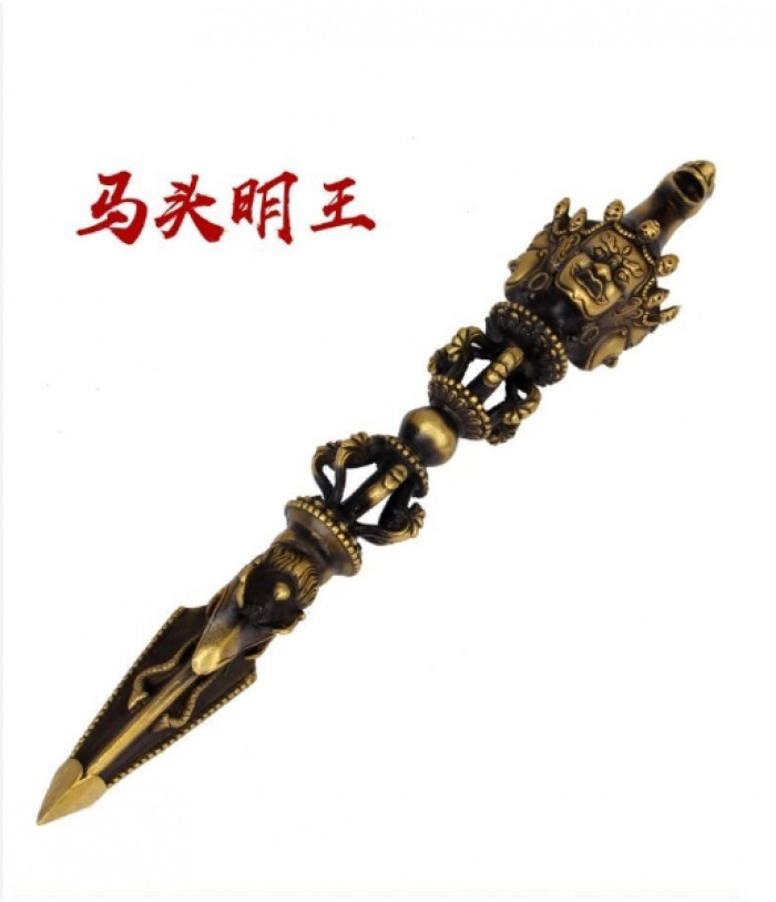 可開發票純銅金剛杵撅金剛撅降魔杵馬頭明王三麵普巴杵宗敎用品法 可開發票純銅金剛杵撅金剛撅降魔杵馬頭明王三麵普巴杵宗敎用品法