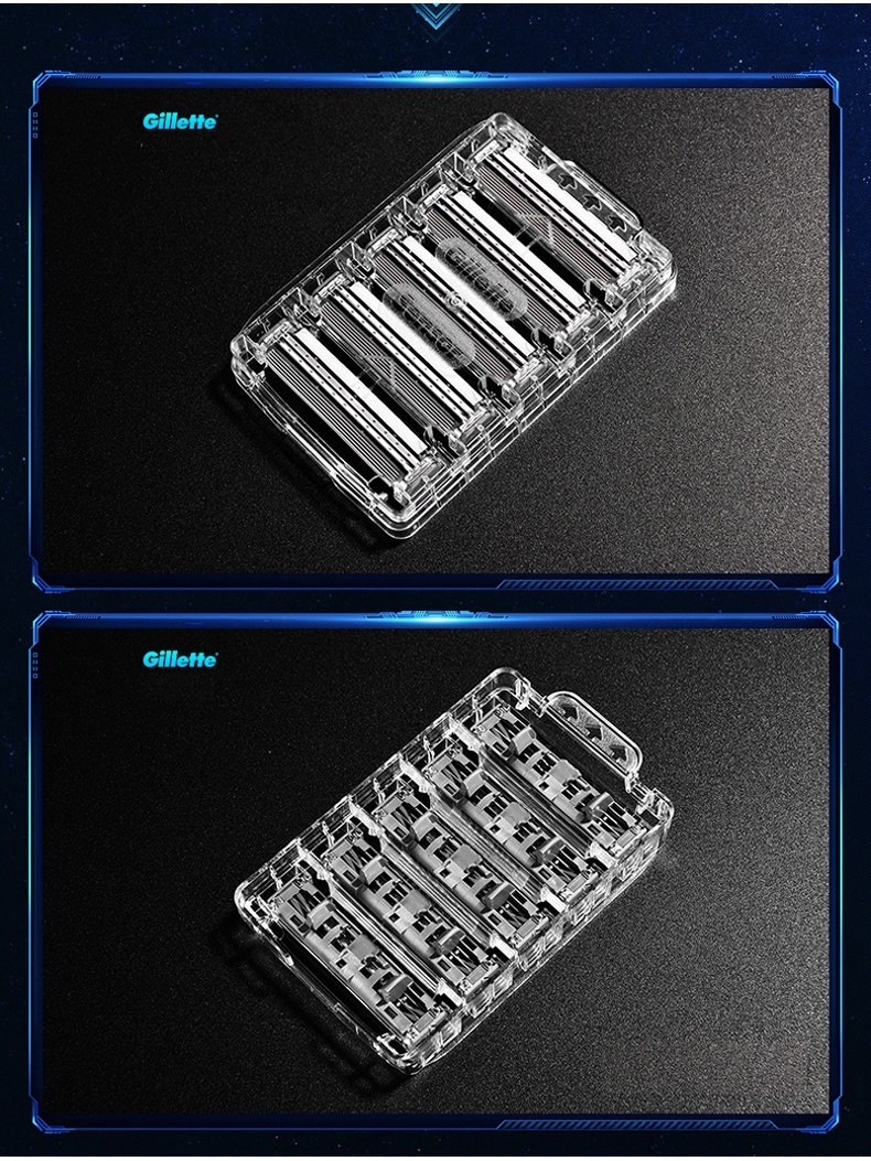 吉列 Sensor Excel 男士剃須刀片替換頭面部鬍鬚剃須脫毛雙層剃須刀片男士 Vector3 剃須刀 | 蝦皮購物