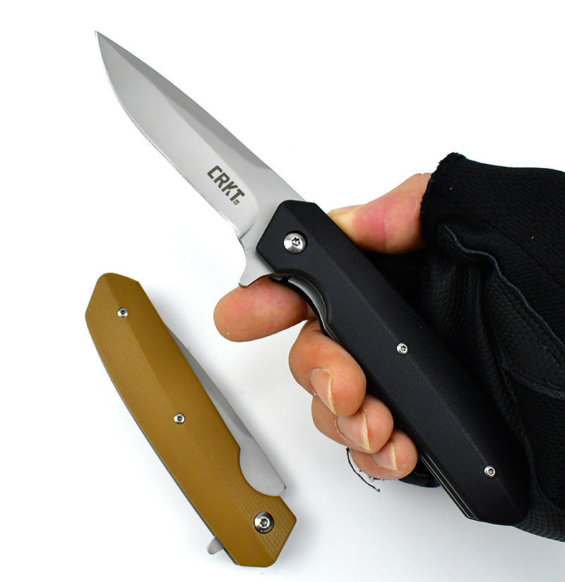Duobi多筆-CRKT6920高硬度防身折疊刀軸承快開刀便攜口袋刀戶外折刀 Z8JR | 蝦皮購物