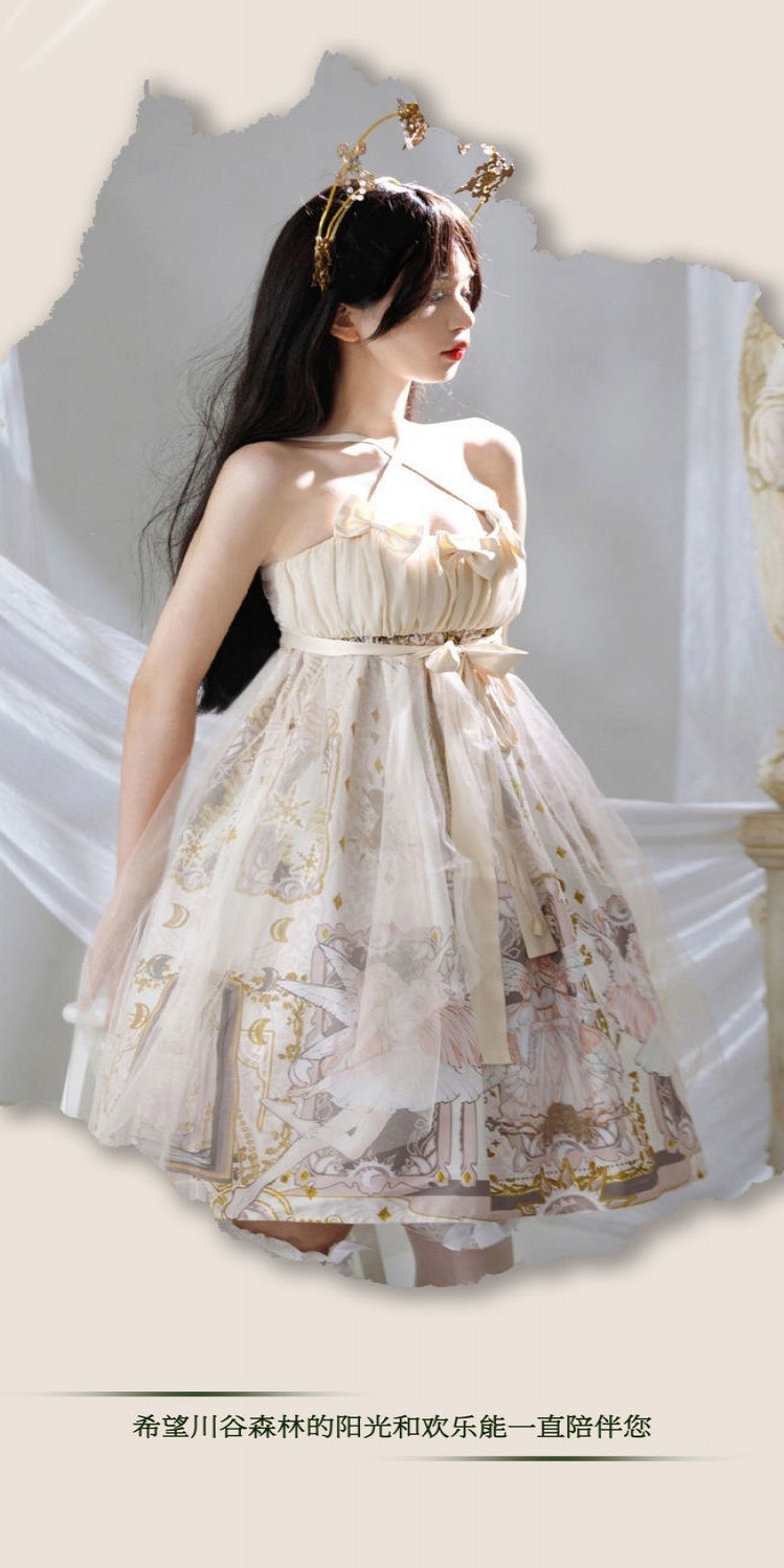 🌸蘿莉 優選🌸全款 川穀之森 lolita 新約精靈JSK 優雅cla係 聖母洛麗塔 輕lo原創女少女 夏季公主套裝 | 蝦皮購物
