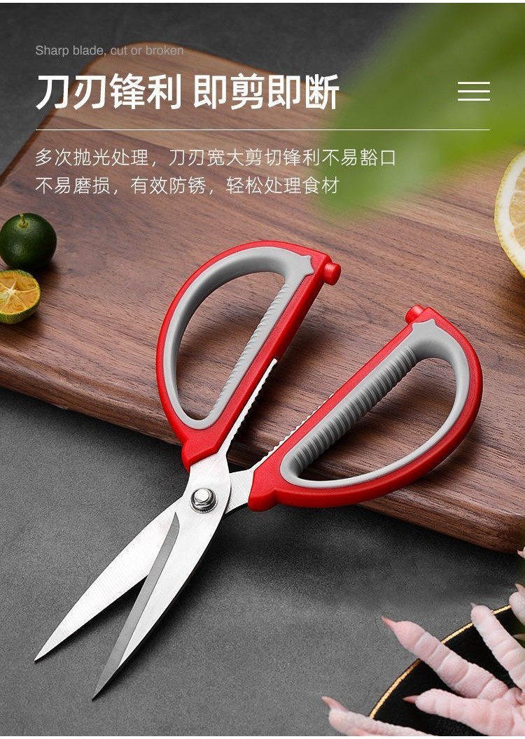 🌟臺灣24H出貨🌟🔥特殺優品🔥德國進口不銹鋼傢用剪刀強力廚房多功能裁縫剪學生手工美工大剪子 IJGY | 蝦皮購物