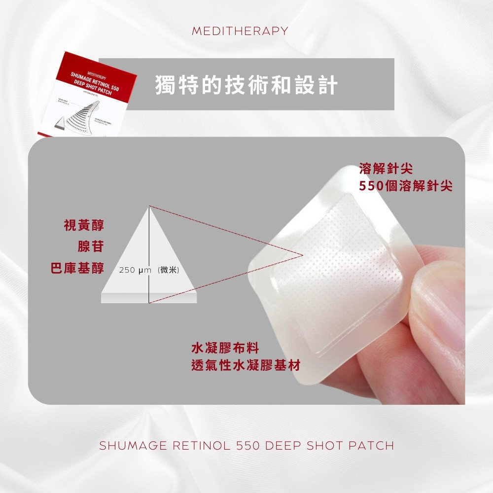 【Rlaso】MEDITHERAPY｜微針貼片 眉間深層微針去紋貼 維他命微針美白貼 | 蝦皮購物