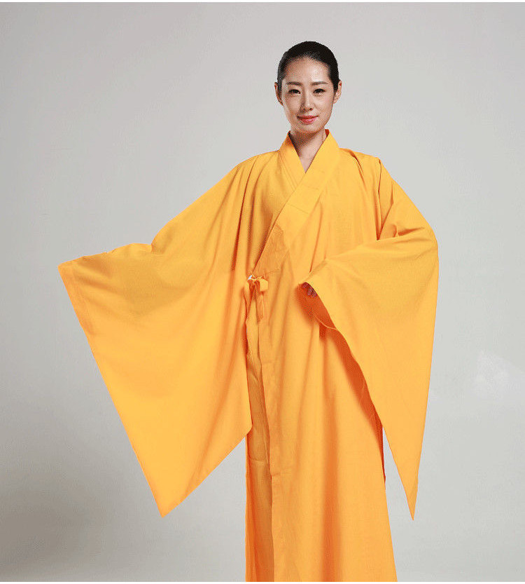 桃園有貨 《高檔海清》法會誦經禮佛海青居士服 女款僧服 僧衣 佛衣 袈裟 咖啡色 居士服套裝 道士袈裟 棉質禪修衣服 | 蝦皮購物