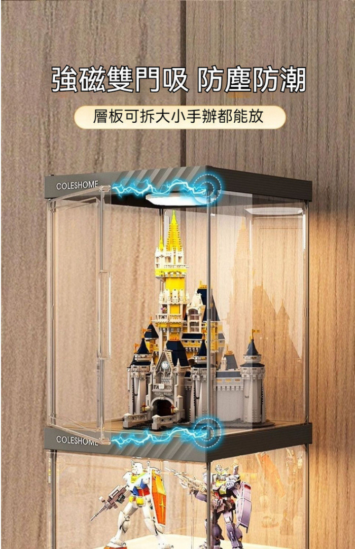 公仔展示櫃 鋼彈展示櫃 模型展示櫃 娃娃置物架 透明展示架 樂高展示架 盲盒收納架 人偶收納架 玩具展示架 手辦展示架 | 蝦皮購物