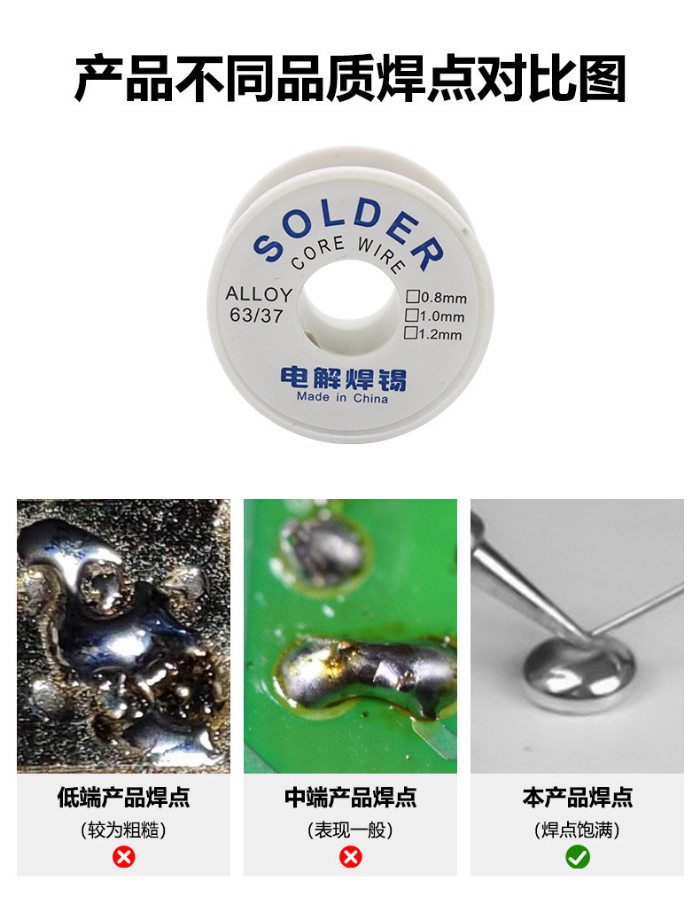 台灣出貨 有鉛焊錫電烙鐵熔錫綫 0.8mm焊IC低熔點焊錫絲打火機錫綫焊鍚 錫線 錫絲 不銹鋼焊錫 錫條 焊錫絲 焊接 | 蝦皮購物