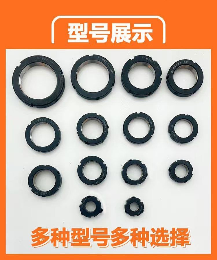 可開發票 R型鎖緊螺母高精密度新工業技術68x2.0大型螺母 DDDJ | 蝦皮購物
