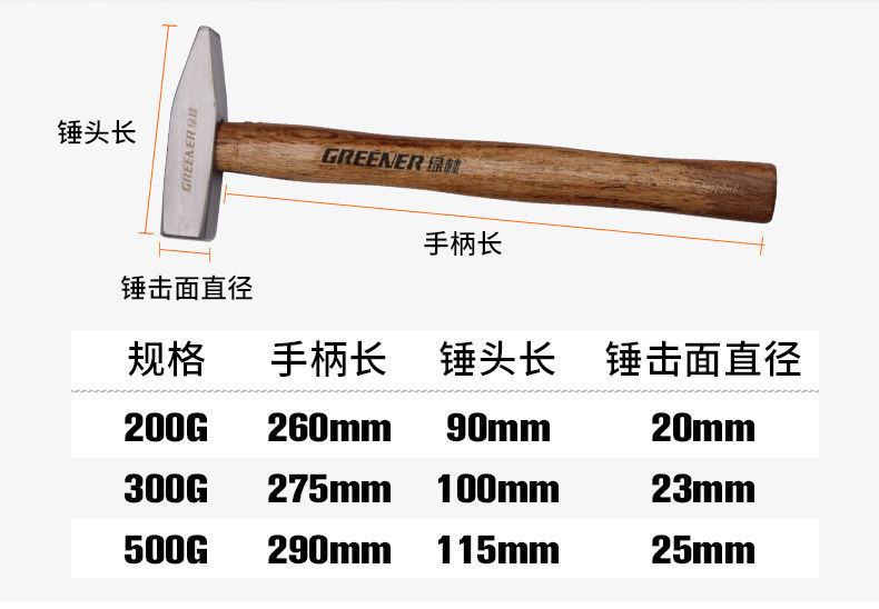 『免運最划算🔥』鉗工錘 小鐵錘 板金錘 電工錘 迷你錘子 手錘 屬性工具 | 蝦皮購物