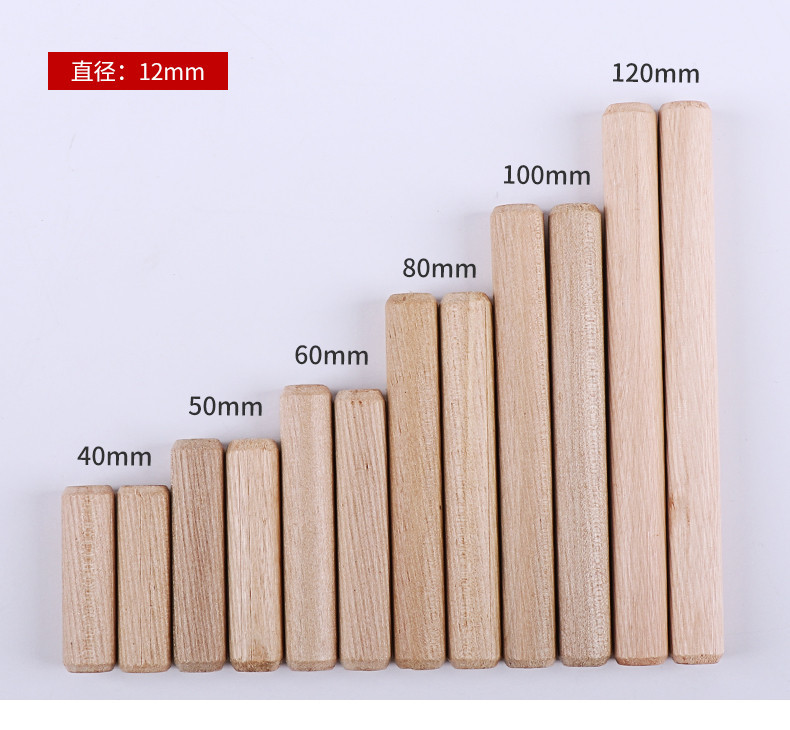 圓木榫 荷木 木栓 楔子 木棒 木塞 木屑 木肖 木銷 木楔 木梢 M6 M8 M10 M12 | 蝦皮購物