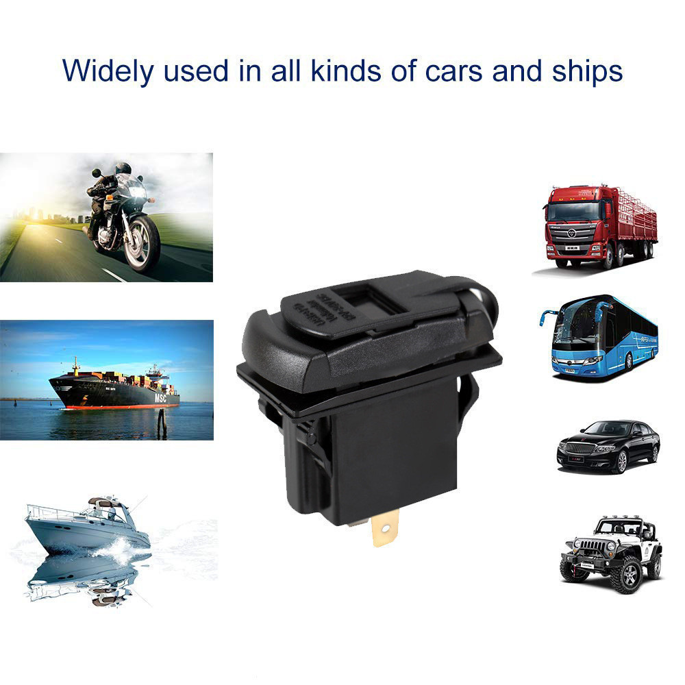新汽車房車遊艇改裝雙USB數顯快充QC3.0+PD3.0車載充電器F67 | 蝦皮購物
