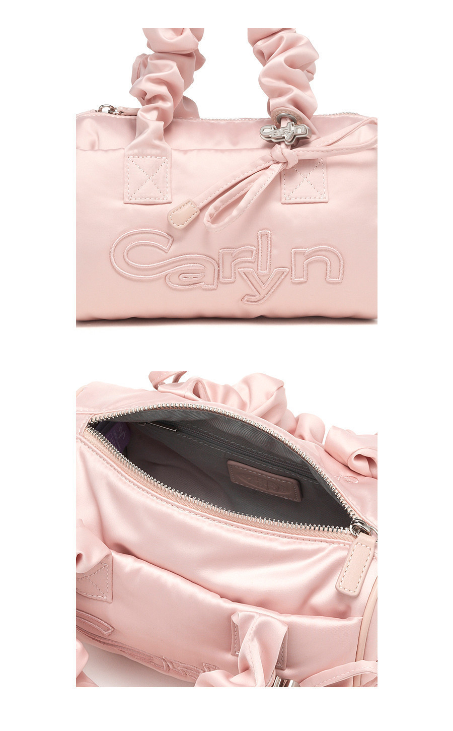 ★CARLYN★ Tia Mini PINK H74104010P Carlyn Tia Mini In Polyester Pink Shop Authentic at SASOM