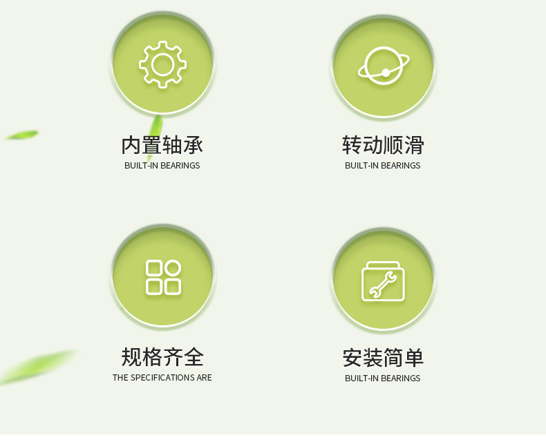 【桃園有貨/限時下殺】萬嚮輪腳輪帶剎車2寸U型夾闆轉嚮橡膠靜音輪嬰兒床小輪子配件滑輪 QLLB | 蝦皮購物