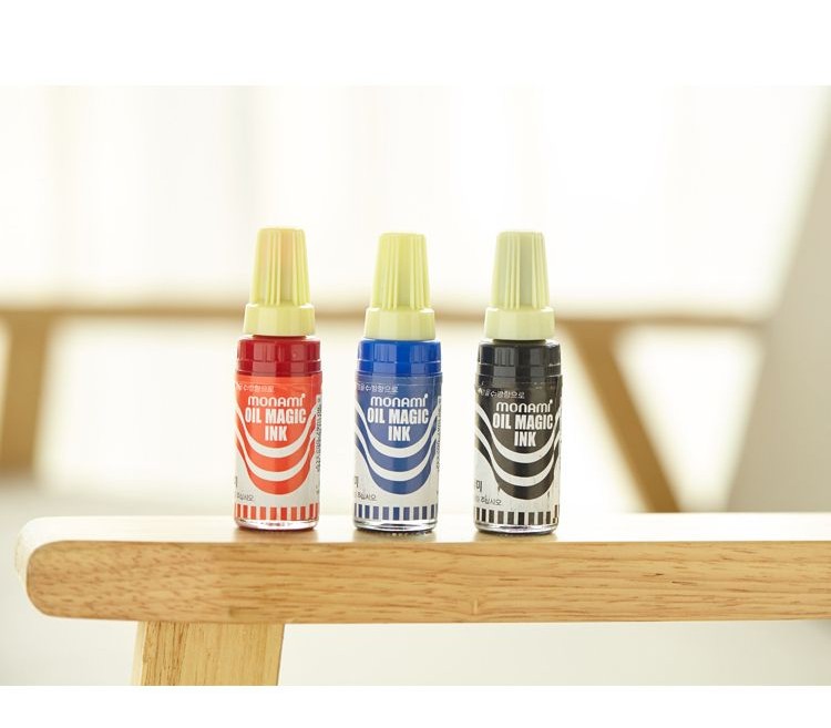買家優選韓國進口慕娜美油性OIL MAGIC INK石墨記號筆玻璃瓶裝 韓國記號筆 | 蝦皮購物