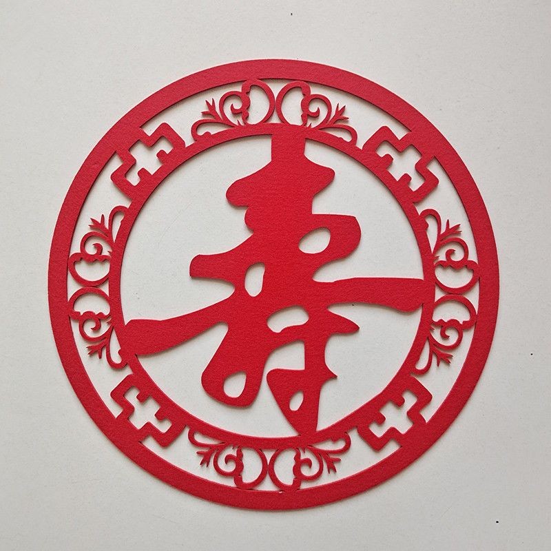 【賀壽啦】壽字 百壽 壽宴裝飾壽字毛氈 生日壽字貼 立體鏤空壽字 | 蝦皮購物