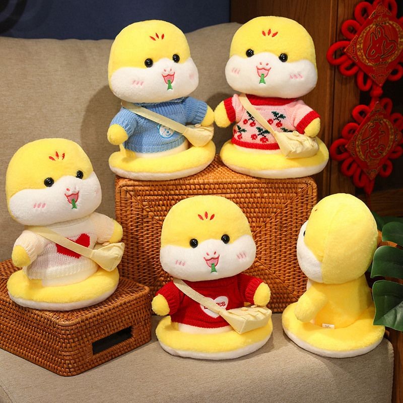 蛇年吉祥物 新年禮物蛇公仔 蛇年娃娃 蛇布偶 生肖蛇娃娃毛絨玩具 吉祥蛇玩偶 蛇娃娃 蛇布偶 福寶蛇毛絨玩具 春節布娃娃 | 蝦皮購物