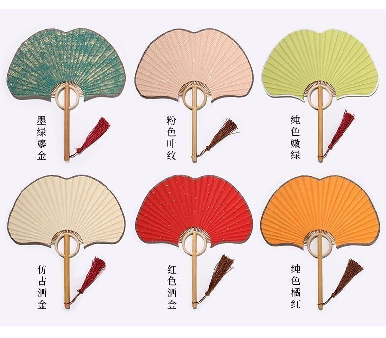 銀杏葉扇子 古風手扇 書法手扇 團扇 拍照道具 雙麵扇 古典手扇 夏季驅蚊扇 古典圓扇 手扇 中式團扇 書法團扇 舞蹈扇 | 蝦皮購物