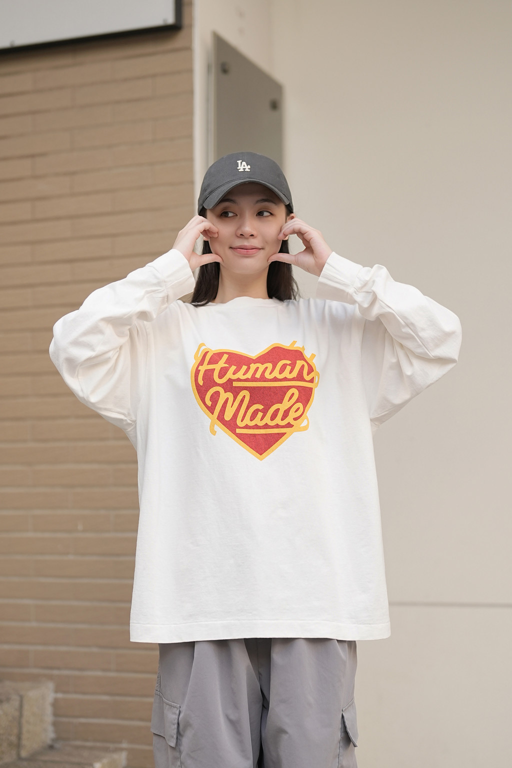 QUEST】現貨HUMAN MADE GRAPHIC LS T-SHIRT #4 愛心長袖薄長T 三