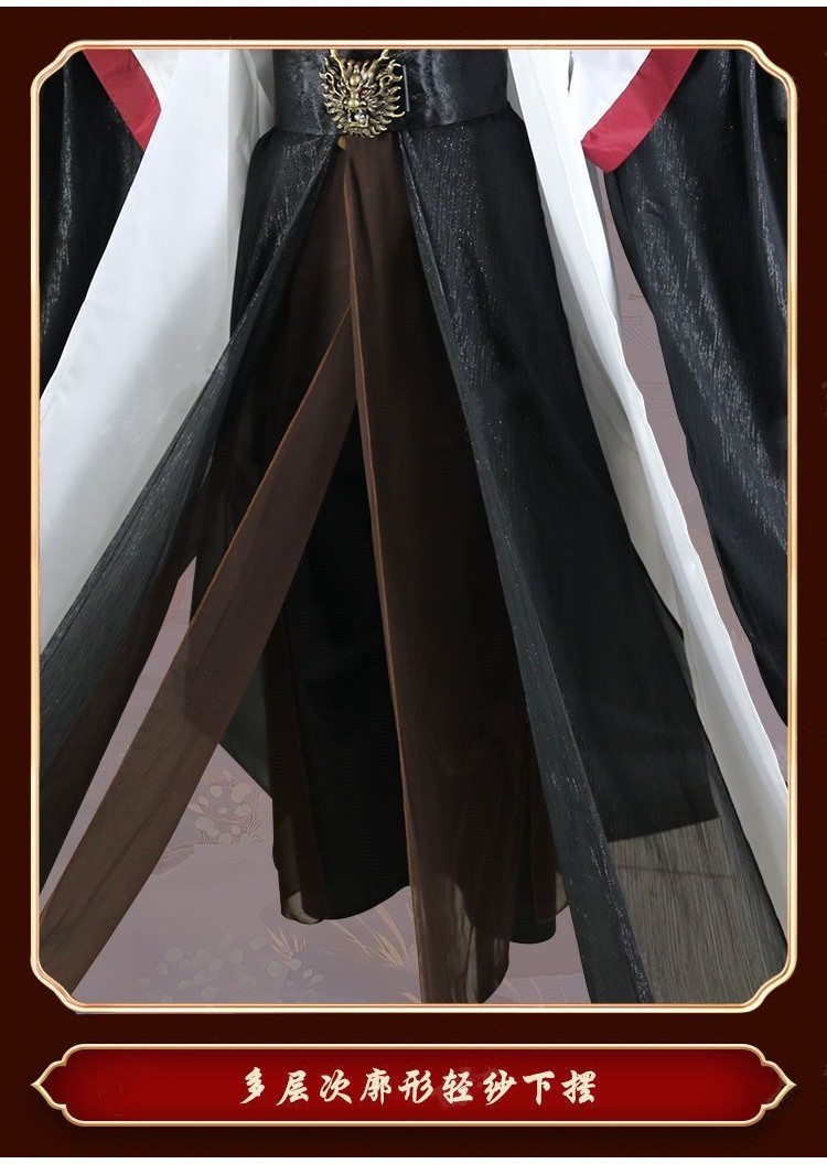 泰版 洛冰河 cos服 人渣反派自救系統 cosplay 古著男裝套 假髮 | 蝦皮購物
