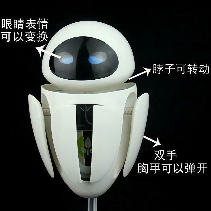 玩具總動員 瓦力WALL-E 伊娃EVE 變形關節可動模型擺件手辦 | 蝦皮購物