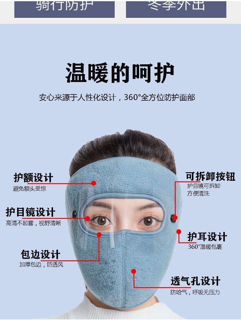 圓圓臉系列-防水副食罩衣