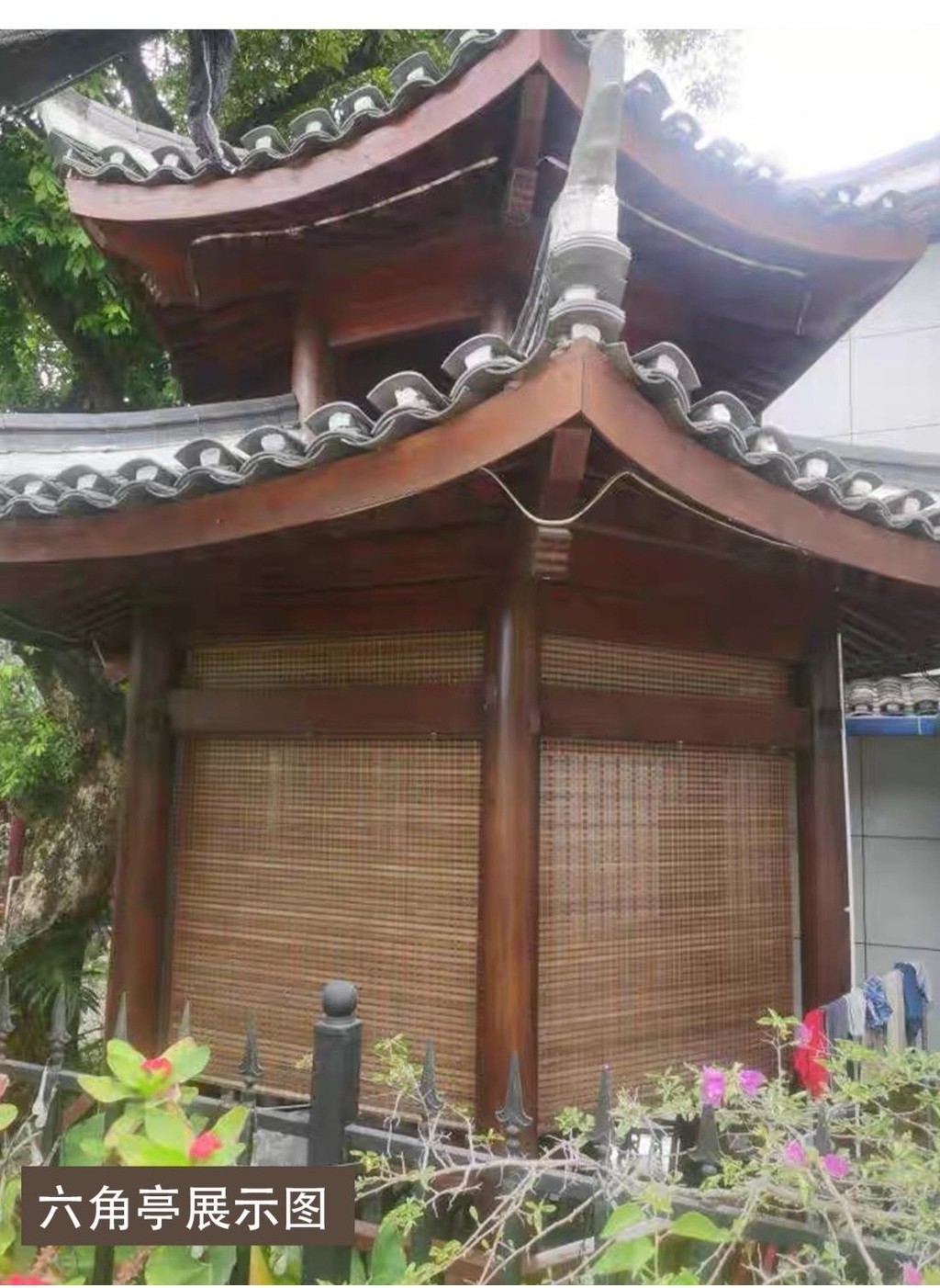 台灣出貨 竹簾戶外防水防黴室外涼亭庭院陽臺遮陽防曬簾隔斷防雨竹窗簾捲簾DG125 | 蝦皮購物