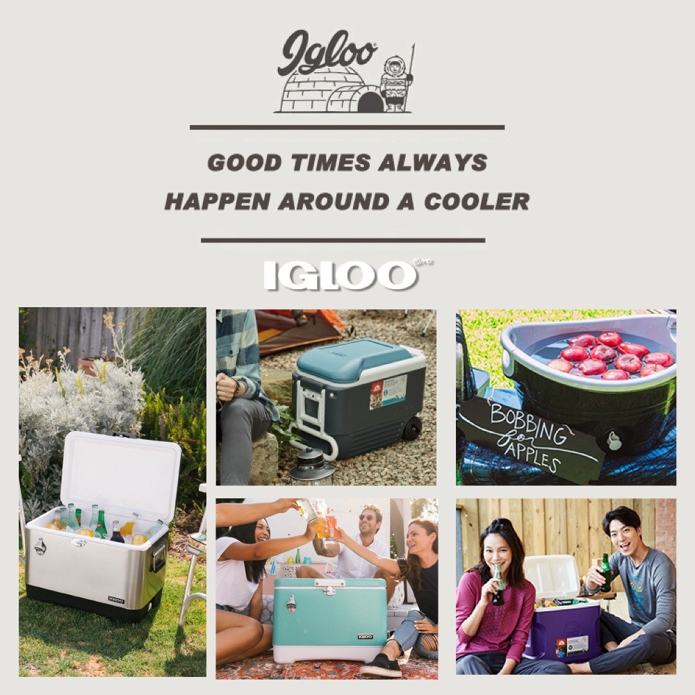 IGLOO LAGUNA 系列 9QT(8L) 冰桶 32479 / 保鮮保冷 露營 野餐 生鮮購物 冰飲 城市綠洲 | 蝦皮購物