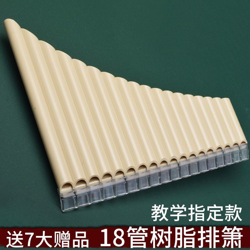 可開發票 樹脂排簫學生18管初學成人樂器排蕭入門排笛兒童便攜學校塑料C調 排笛 排簫 管排笛 風律排笛 排笛 風律排笛 | 蝦皮購物