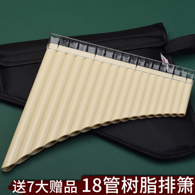 可開發票 樹脂排簫學生18管初學成人樂器排蕭入門排笛兒童便攜學校塑料C調 排笛 排簫 管排笛 風律排笛 排笛 風律排笛 | 蝦皮購物