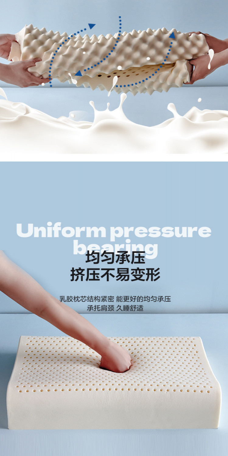 台灣12小時出貨 限量優惠】泰國乳膠枕 天然乳膠枕 枕頭 乳膠枕 記憶枕 頸椎枕 乳膠枕頭 止鼾枕 護頸枕頭 低枕 | 蝦皮購物