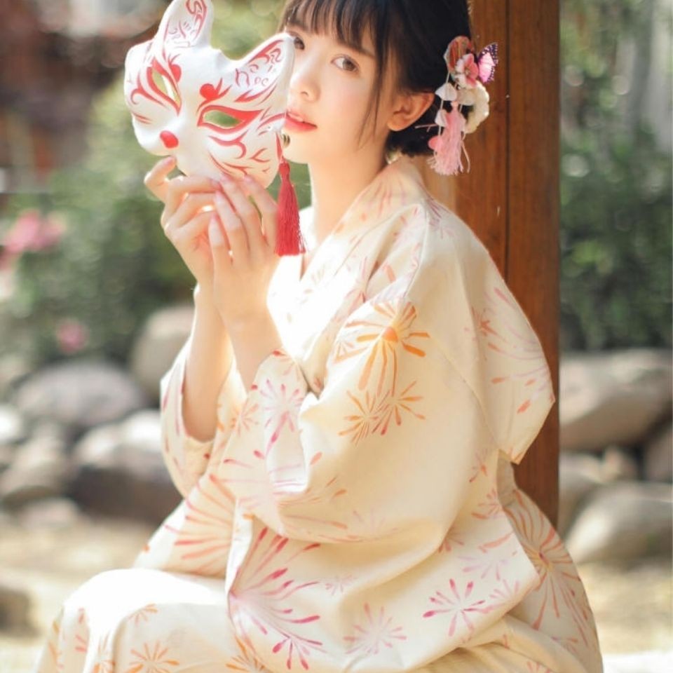 和服 日式和服 角色扮演 和風 浴衣 拍照道具 神明少女和服女正裝新款日本和風浴衣連衣裙傳統改良中國風衣服裝 QODY | 蝦皮購物
