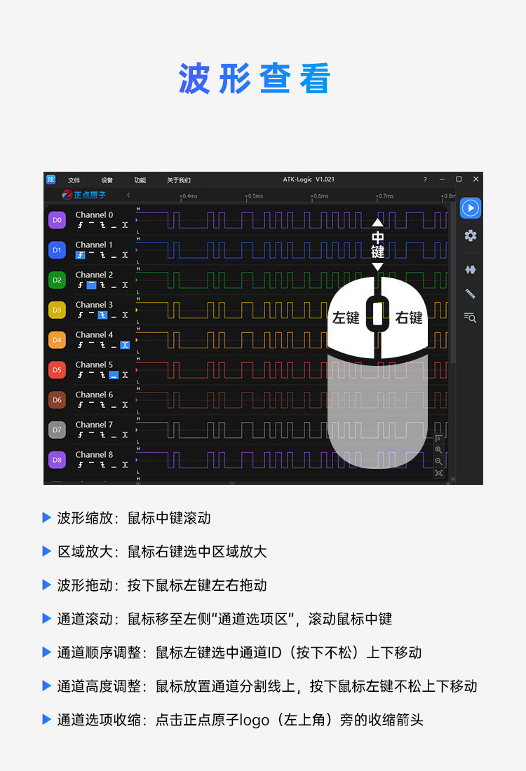 【台灣出貨】正點原子 DL16 邏輯分析儀 DL16 16通道ARM FPGA STM32調試器協 議 解 碼電子工具 | 蝦皮購物