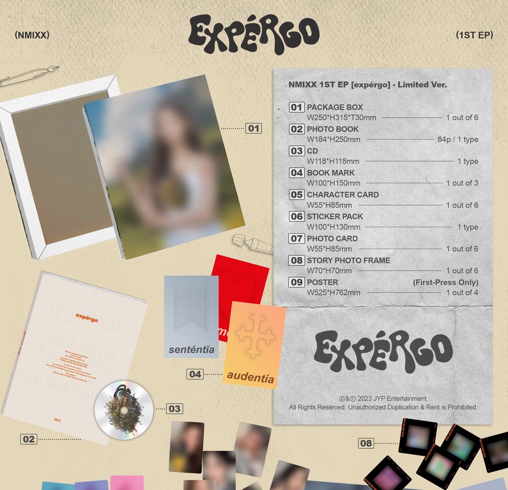 仙女樹🌟 NMIXX『 expérgo 』首張EP | 蝦皮購物