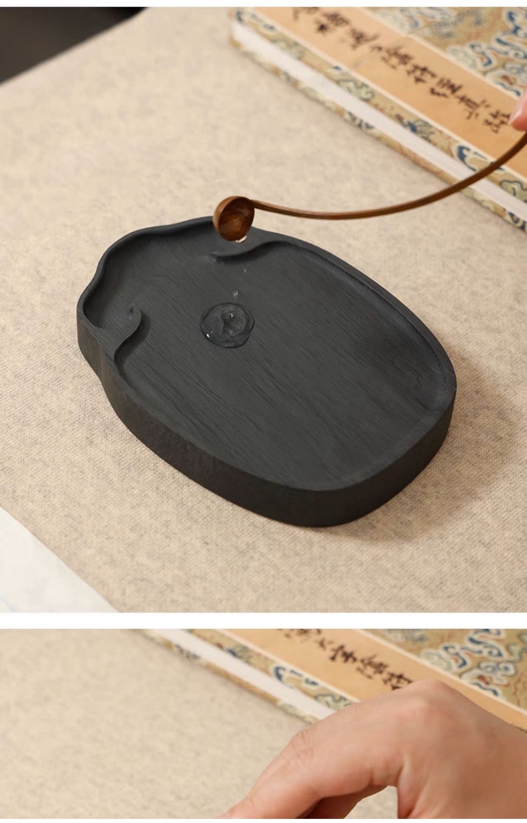 茶道 天然 原石 硯臺 磨墨 書法 專用 歙硯 端硯 毛筆 研墨 墨汁 小楷 墨石 墨碟 書法必備 | 蝦皮購物