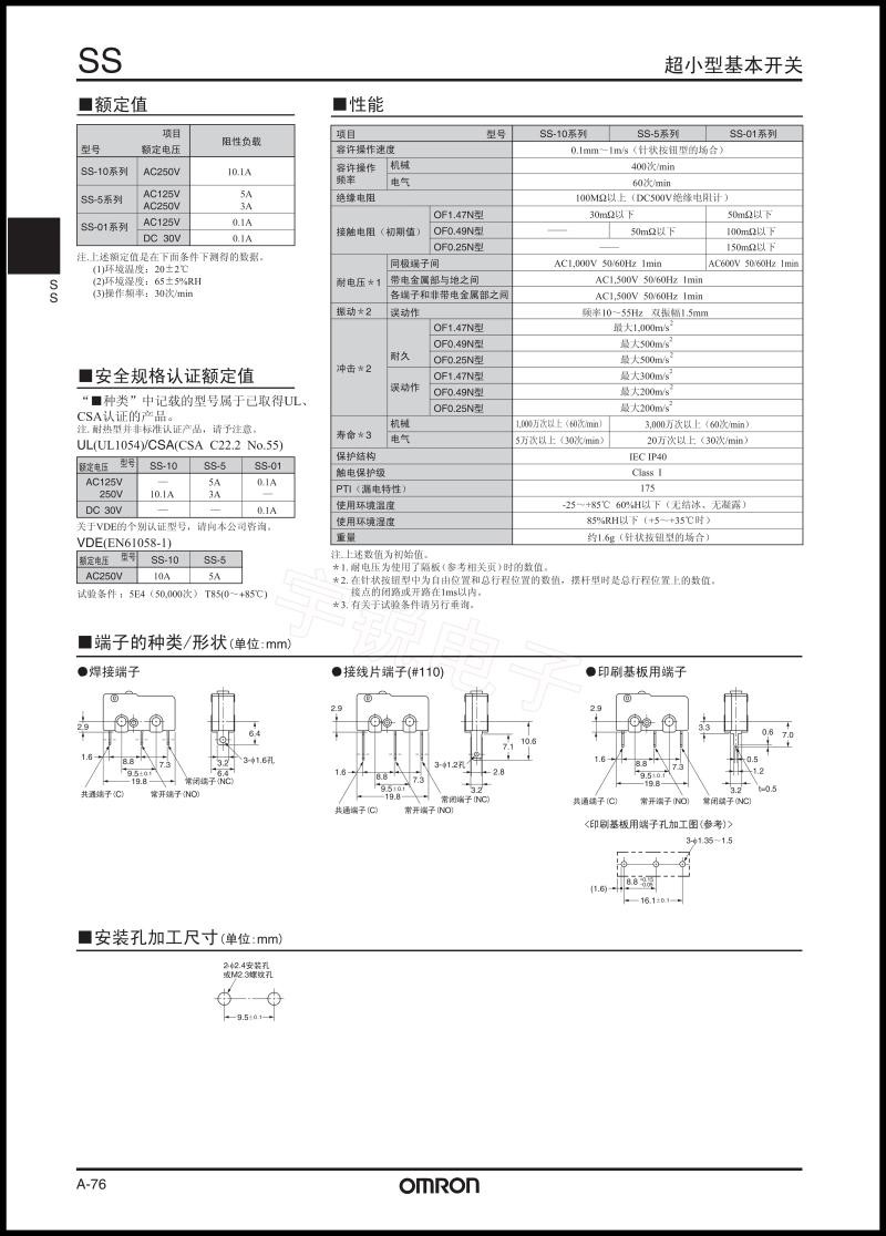 2 Pezzi Microinterruttore SS-5 5GL 5GL2-F 5GL13 01 10 10GL 5GL111 TD(SS- 01GL2 2PCS