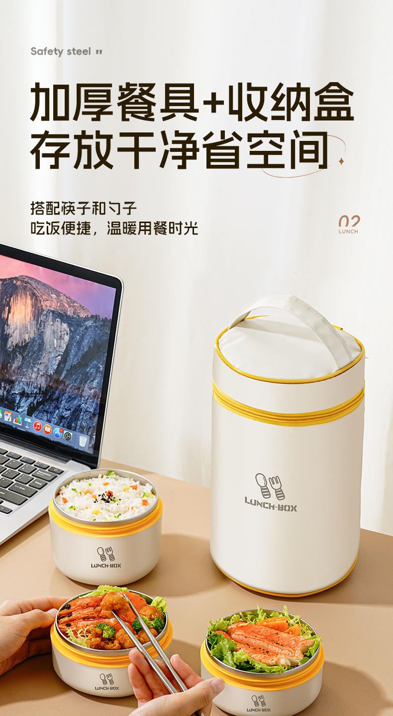 XFH-316不鏽鋼保溫飯盒上班族學生日式保溫桶微波爐加熱便當盒午餐盒 VCFH | 蝦皮購物