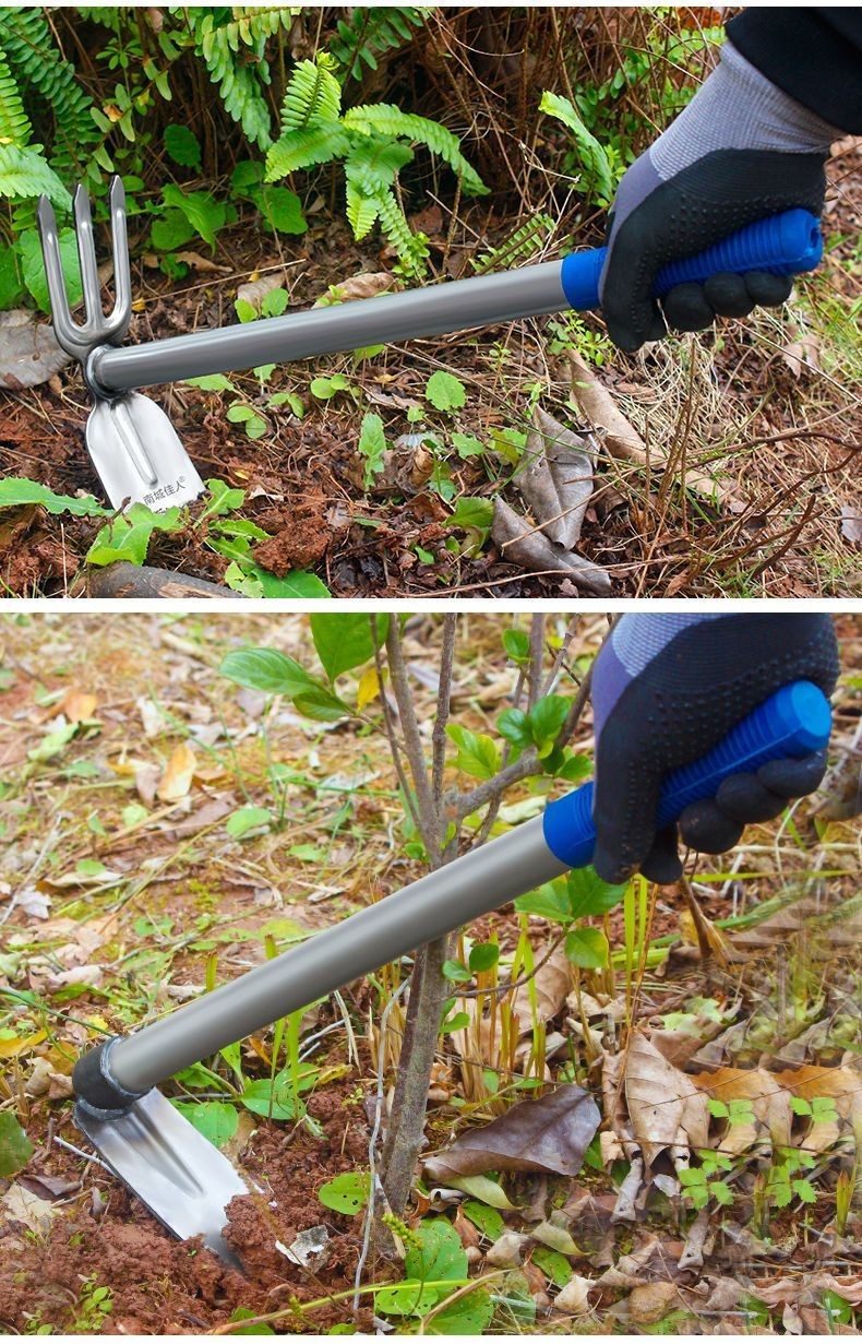 錳鋼小鋤頭除草種花園藝鋤種菜工具戶外家用鋤頭多功能鋤頭 鋤頭 工具組 鏟子 圓鍬 鐵鍬 手工具 小鋤頭 挖土鏟 破土鏟 | 蝦皮購物