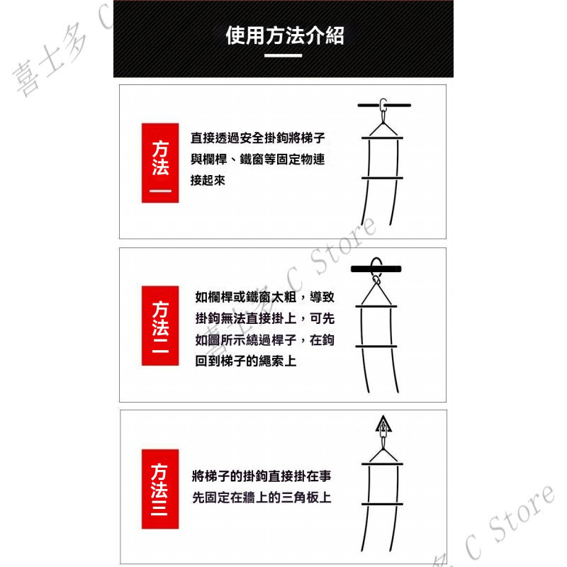 【隔日到貨】繩梯 逃生梯 梯子 樹脂消防逃生梯 戶外登山攀巖繩梯 高空作業傢工程軟梯子 施工下井梯 逃生利器 | 蝦皮購物