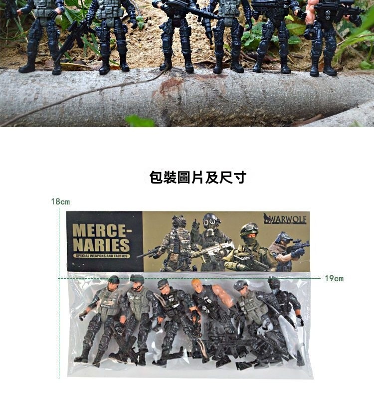 【台灣出貨】可動人偶 模型 模型 軍人警察CS公仔 關節可動人偶套裝玩具兵 10CM男孩军事摆件战争大兵人模型部队玩具 | 蝦皮購物