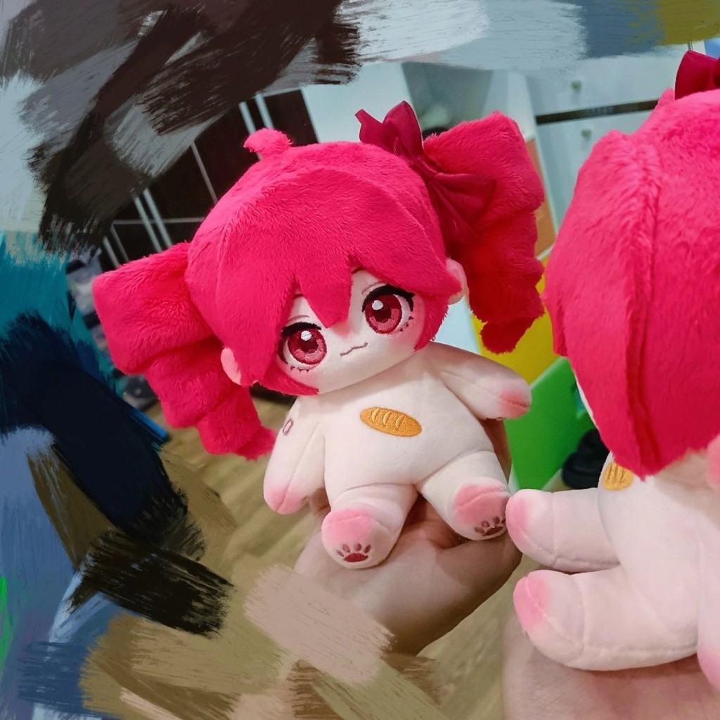 新品虛擬歌姬重音teto屬性20cm棉花娃娃草莓法棍衕人玩偶公仔禮物 | 蝦皮購物