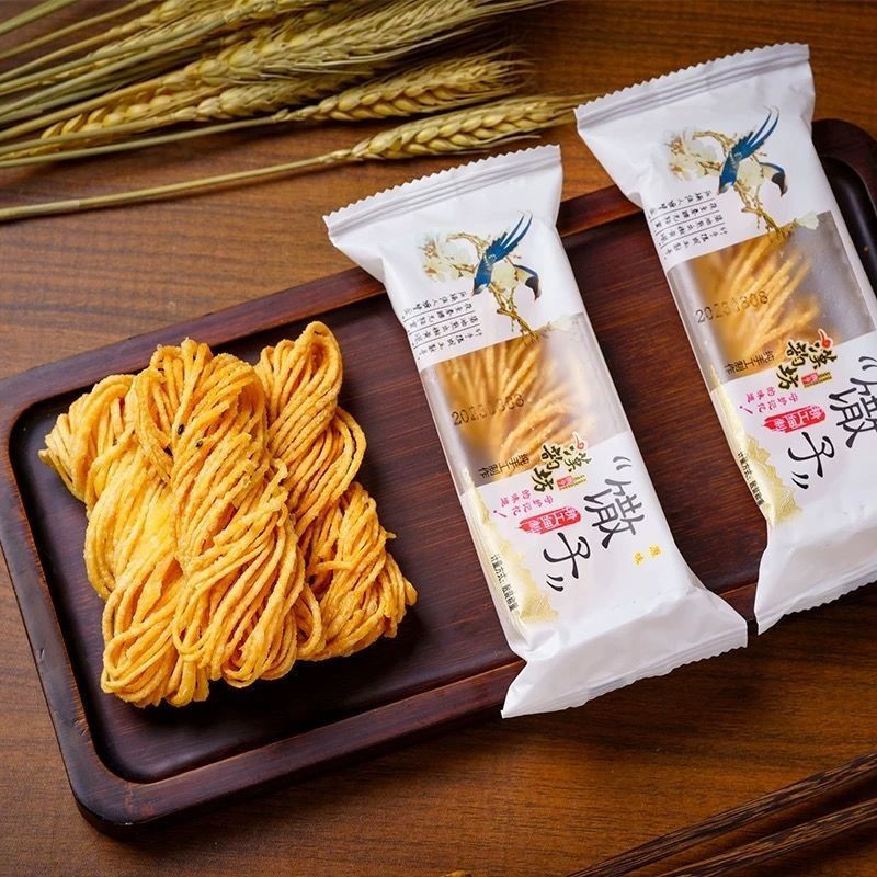 免運下殺價 手工麻油撒子 金絲饊子 麻花傳統糕點 零食撒子 饊子 小麻花 | 蝦皮購物
