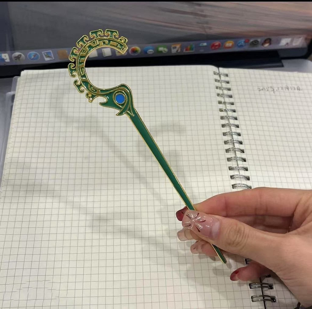 【臺灣精選】哪吒之魔童鬧海結界獸法器閤金髮簪頭飾 KTJG | 蝦皮購物