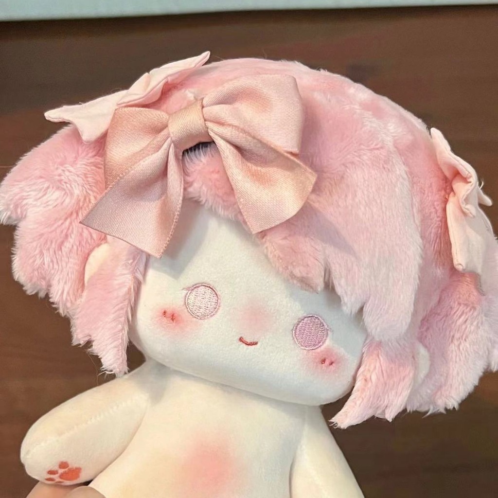 臺灣出貨⭐ 魔法少女 小圓泡芙 圓同款 modaka 20cm棉花娃娃 網紅公仔 正版 純手工 | 蝦皮購物
